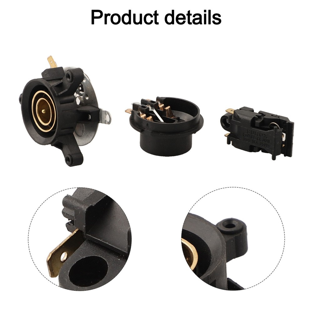 Electric Kettle Connection Socket and Thermostat Switch Three Piece Set
