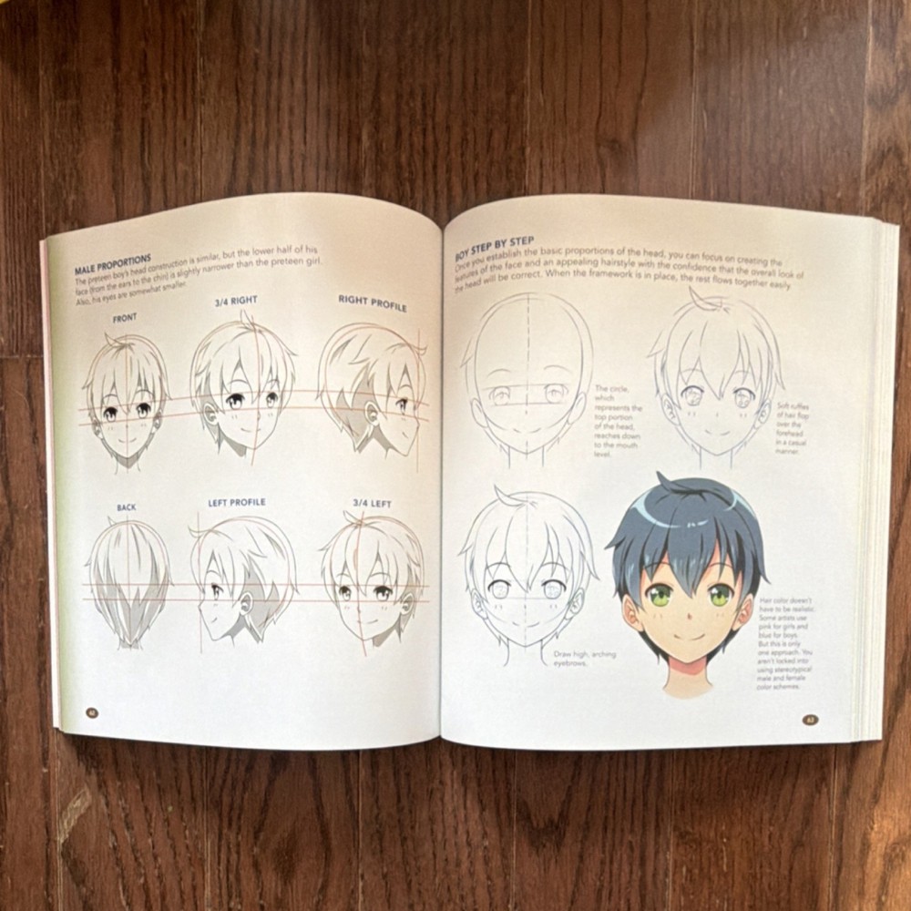 Christopher Hart Anime Cartooning Master Guide Drawing Book