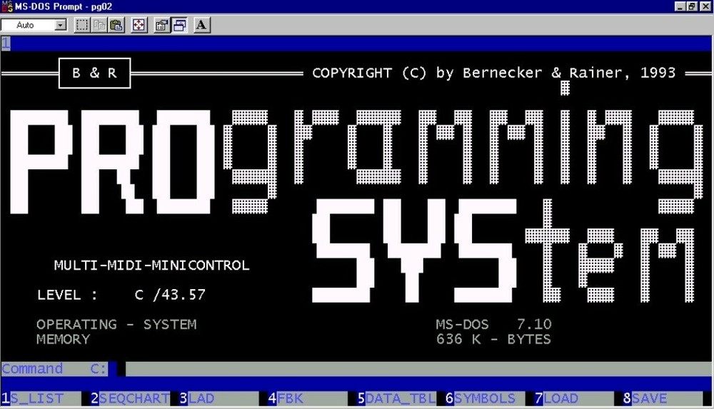 B&R PROSystems PLC Software