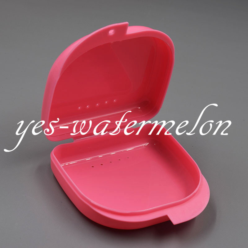 10x Dental Plastic Denture Retainer Storage Box Mouthguard Brace False Container
