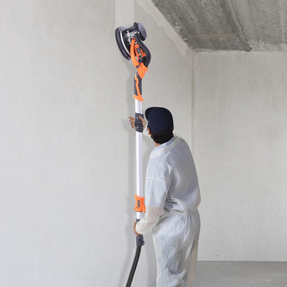 Electric Ceiling Wall Sander +Dust Collection,Variable Speed Drywall Sander 850W