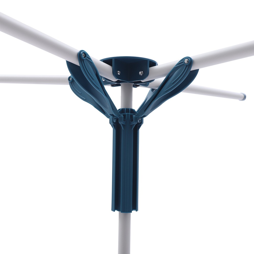 Foldable Portable Clothes Drying Rack - Adjustable Metal Laundry Stand