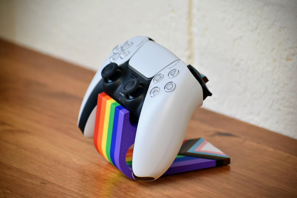 Pride Controller Stand - 3D Printed