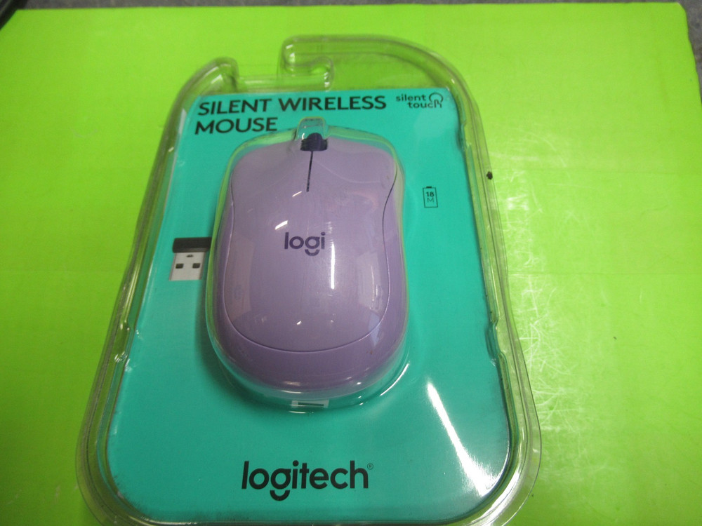 Logitech M220 Silent Wireless Mouse Purple