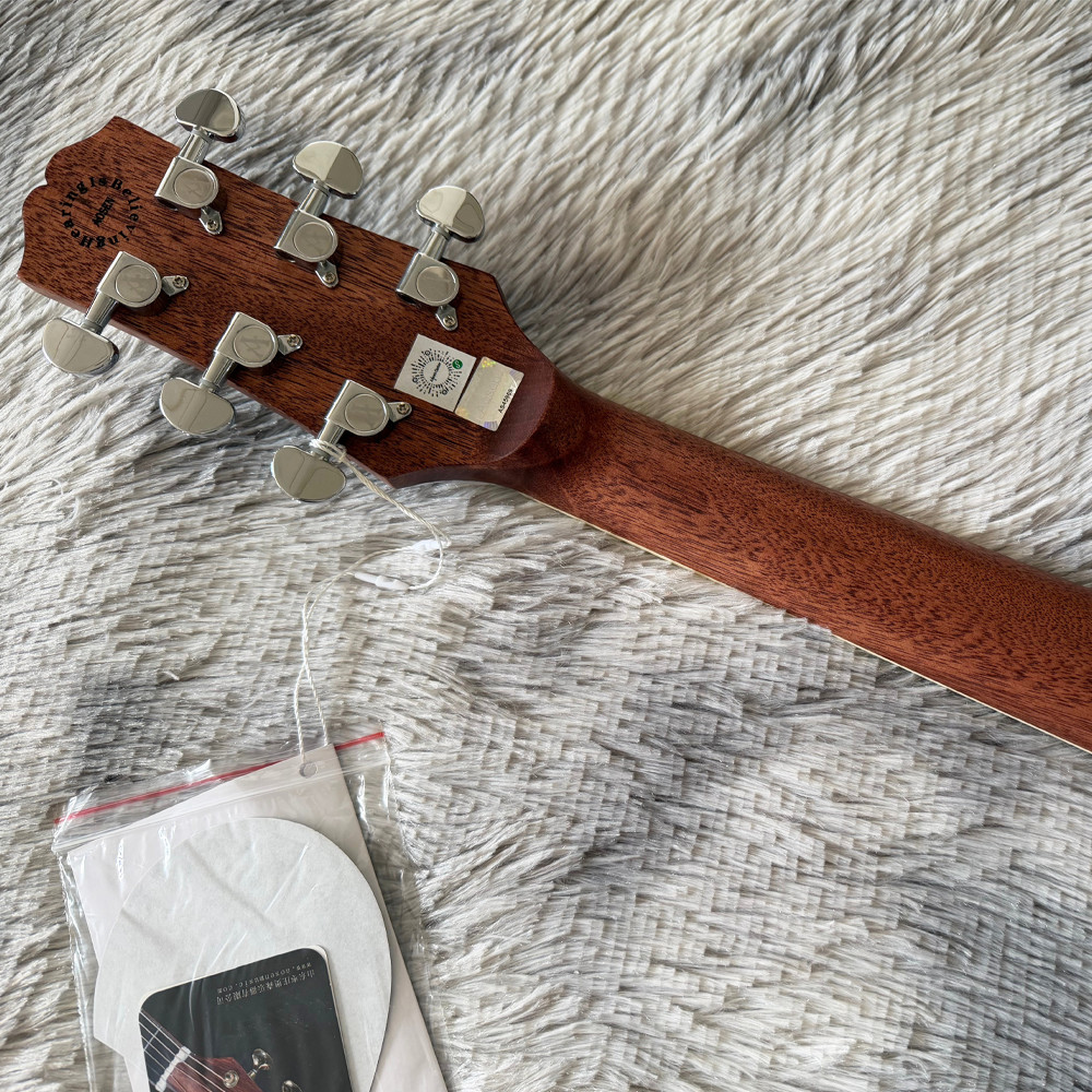Acoustic Guitar For Beginners And Easy To Lear.High-Quality Double Solid Spruce