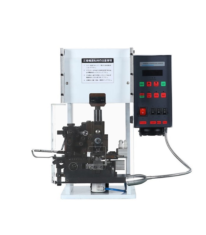 Semi Automatic Terminal Peeling and Stapling Machine with Nast