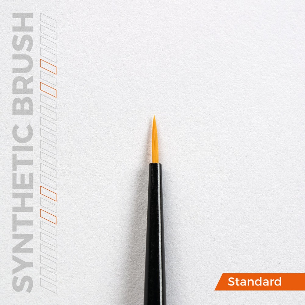 AK Interactive AKB104 Basic Brushes Set (3pcs) - US