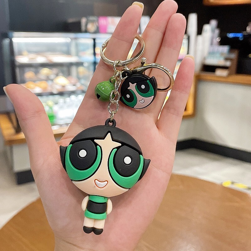 The Powerpuff girls keychain