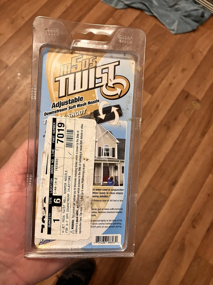 Ds Twist Nozzle-Adjustable Downstream Softwash Nozzle