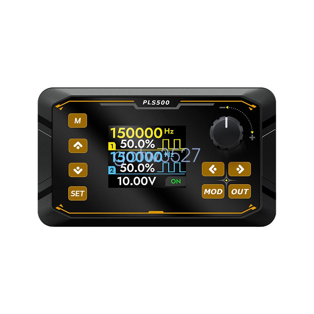 PLS500 Dual-Channel Pulse PWM Signal Generator Adjustable Programmable Dead zone