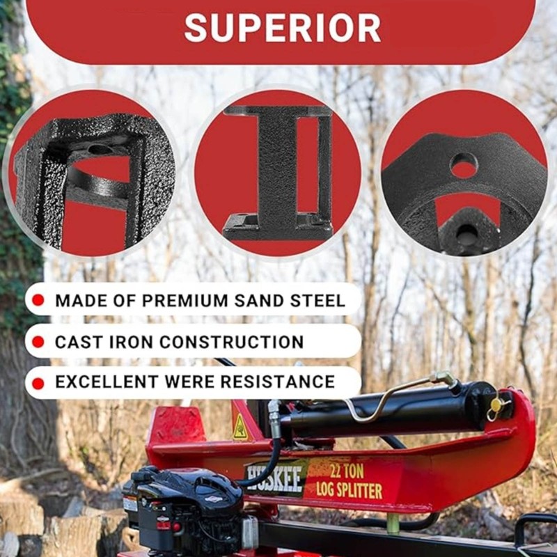 Professional Splitter Pump Support Bracket For 5-7Hp Engines Impact Tasks