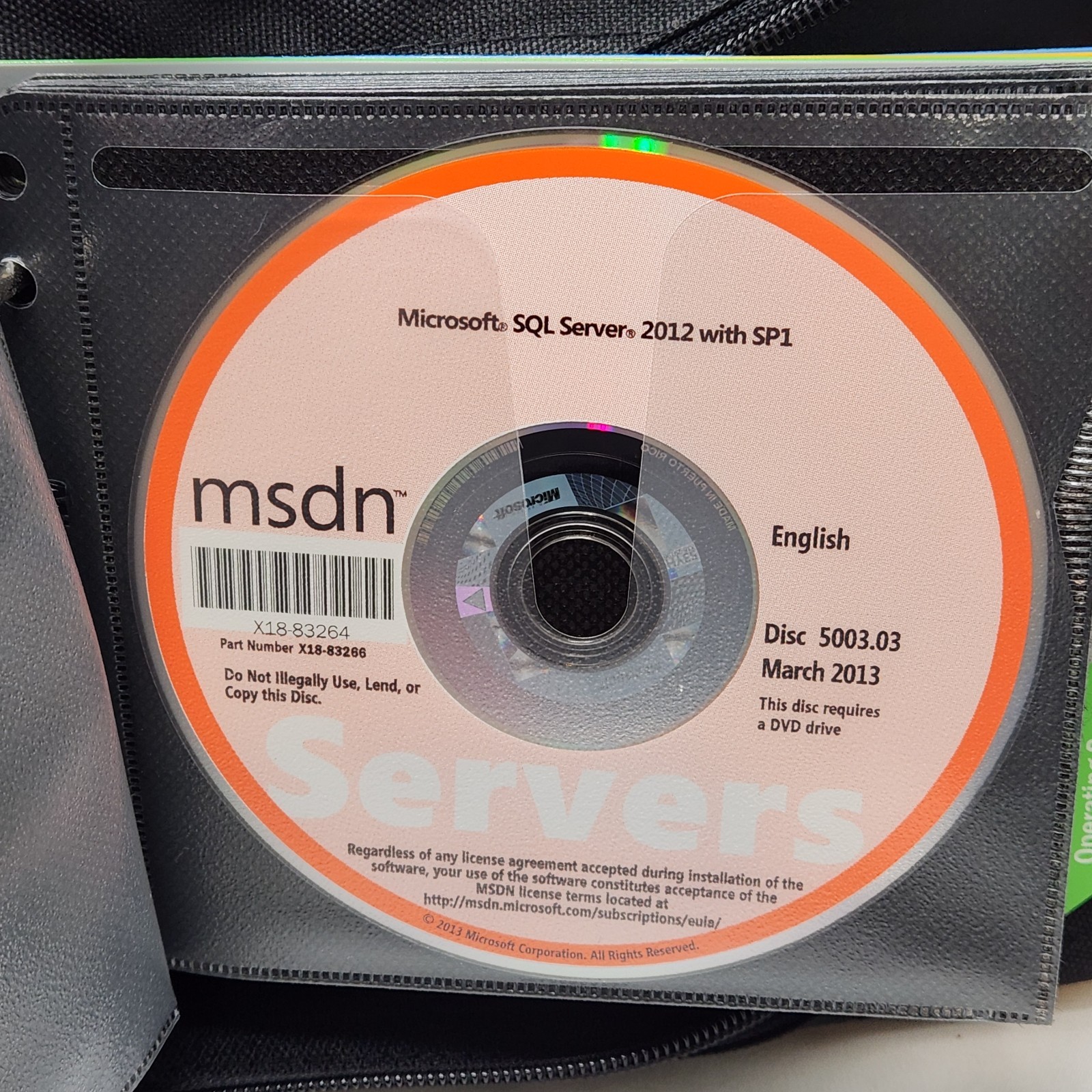 Microsoft Developer Network MSDN Discs Library 2014 to 2014 Lot Of 12 Discs Case