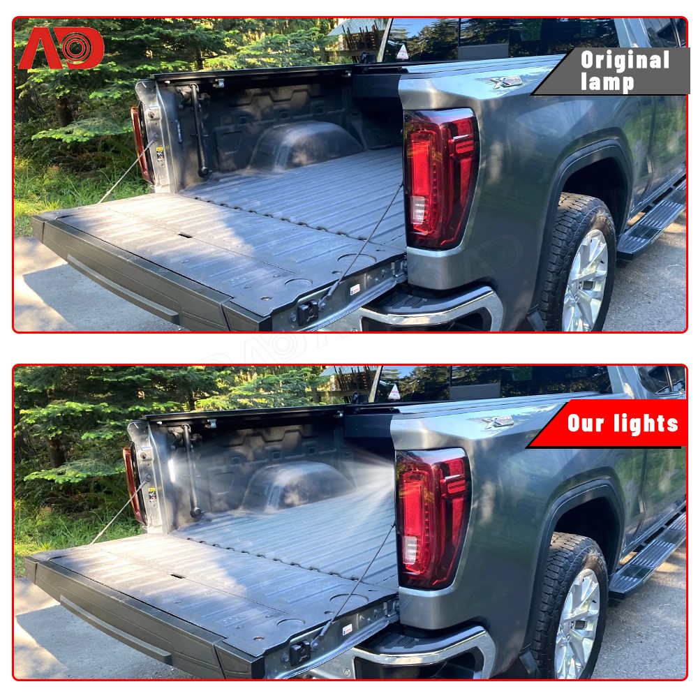 2PCS LED Cargo/Trunk Light For Chevrolet Silverado/GMC Sierra 1500 2500HD 3500HD