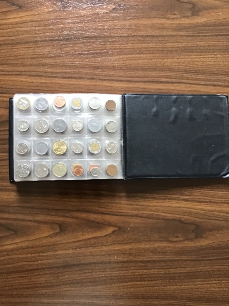***ALBUM COLLECTION 240 COINS FROM some different Countries.