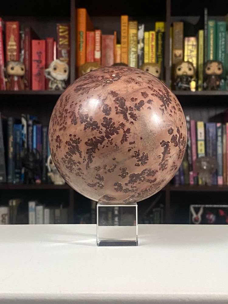 Large, Polished Chohua Jasper Sphere