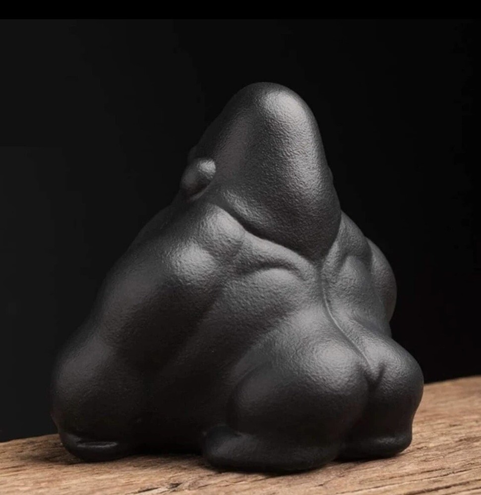 Ceramic Cartoon Gorilla Ashtray