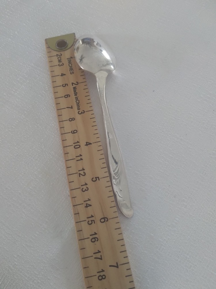 Rogers & Bro EXQUISITE 5 Teaspoons Silverplate Flatware