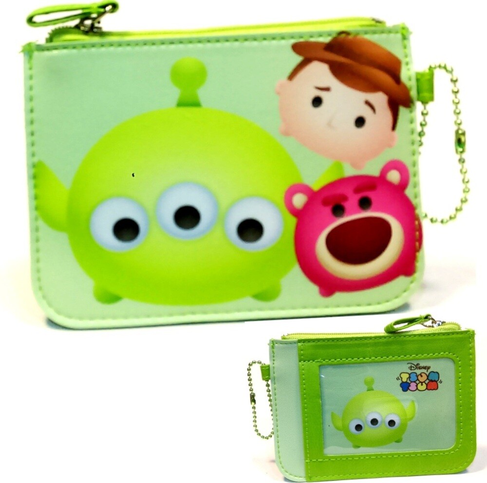 Tsum Tsum Toy Story Change Coin Purse ID Card Holder Pass Case Pouch Wallet Bag