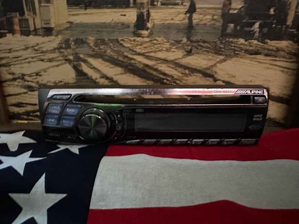 cda-9847 alpine FACEPLATE only