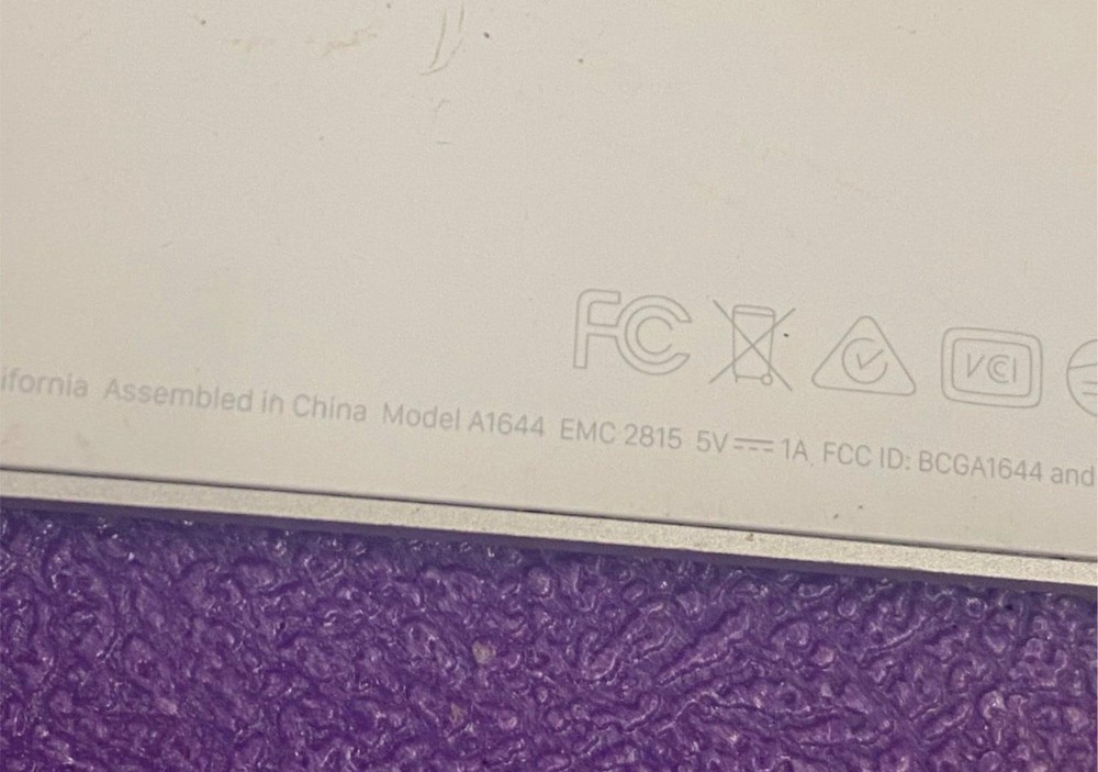 Apple A1644 Wireless Magic Keyboard 2 MLA22LL/A & A1657 Magic Mouse 2 MLA02LL/A