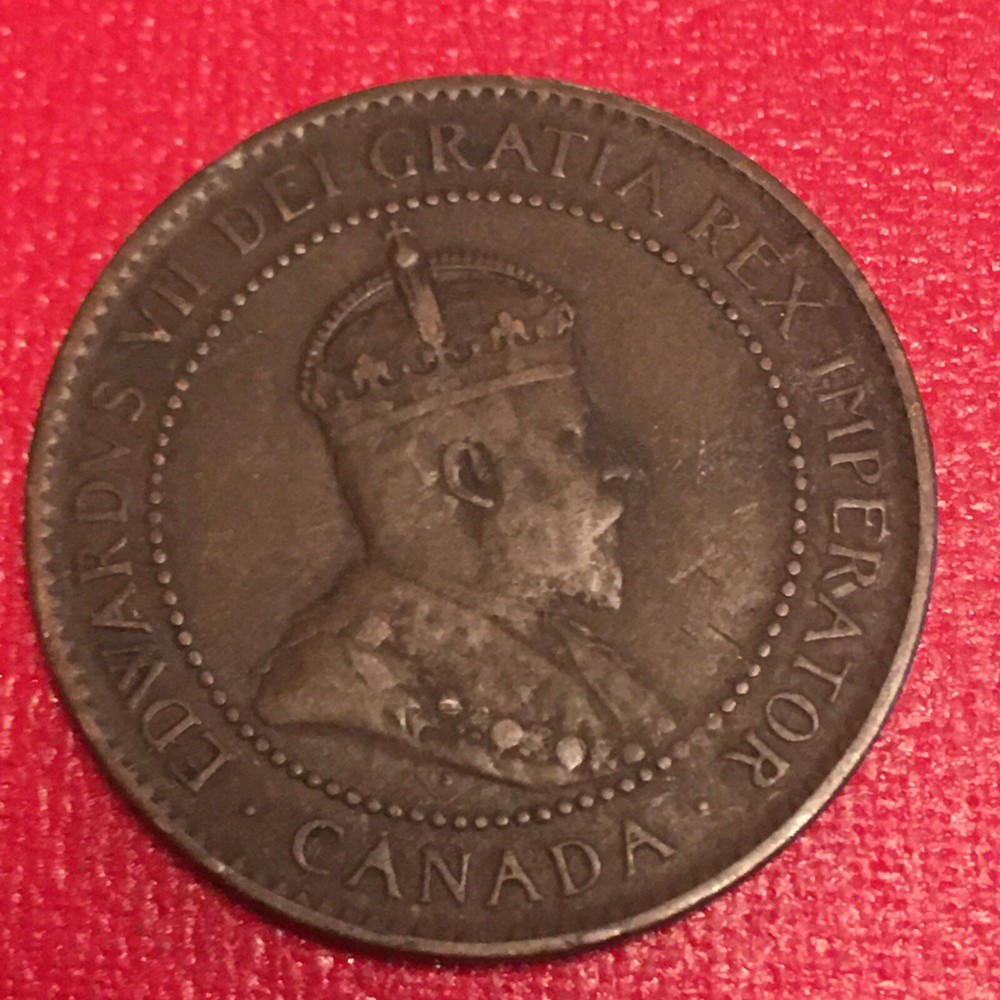 Canada, One Cent 1906, as shown.