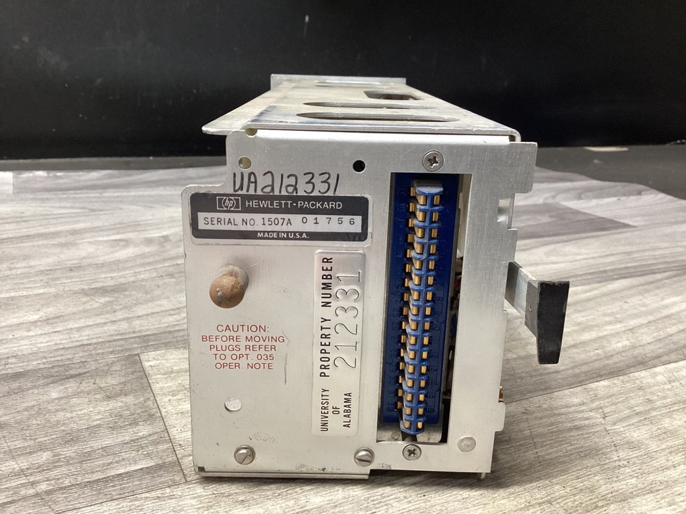 HEWLETT PACKARD 1840A TIME BASE #135B134PR3