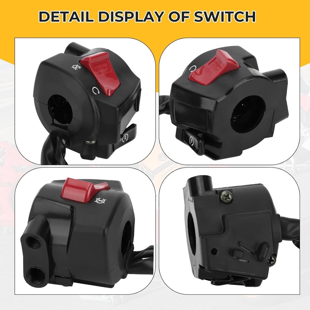 Motorcycle Right Handle Start Stop Control Switch