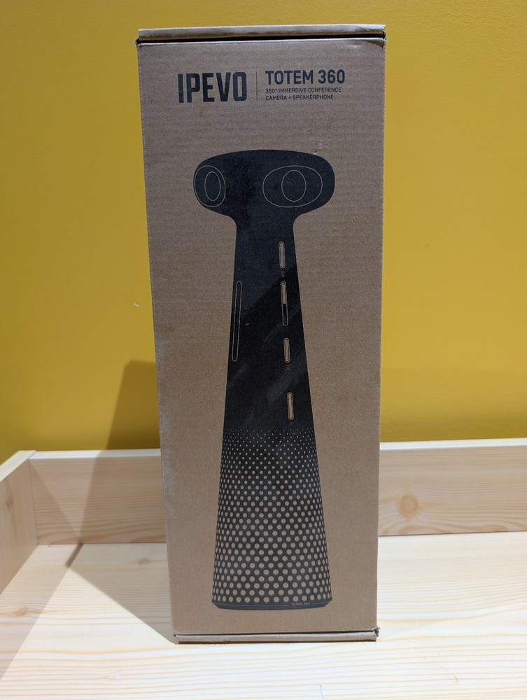 IPEVO Totem 360 Immersive 360° Conference Camera + Speakerphone USB-C