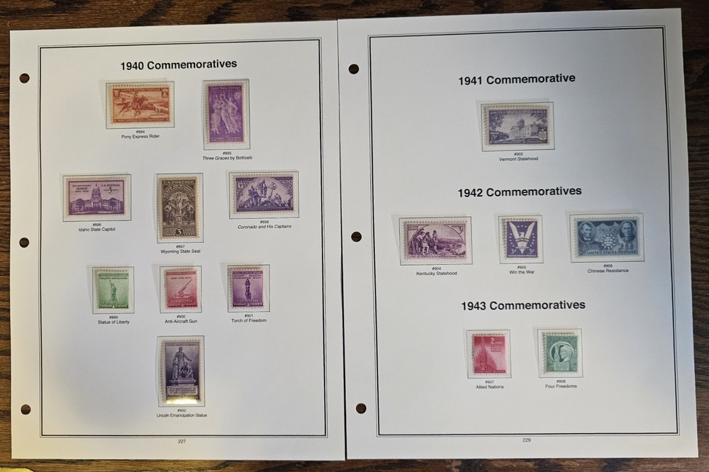 American Heirloom Collection {Volume II, 1935-1966} COMPLETE {Hingeless}