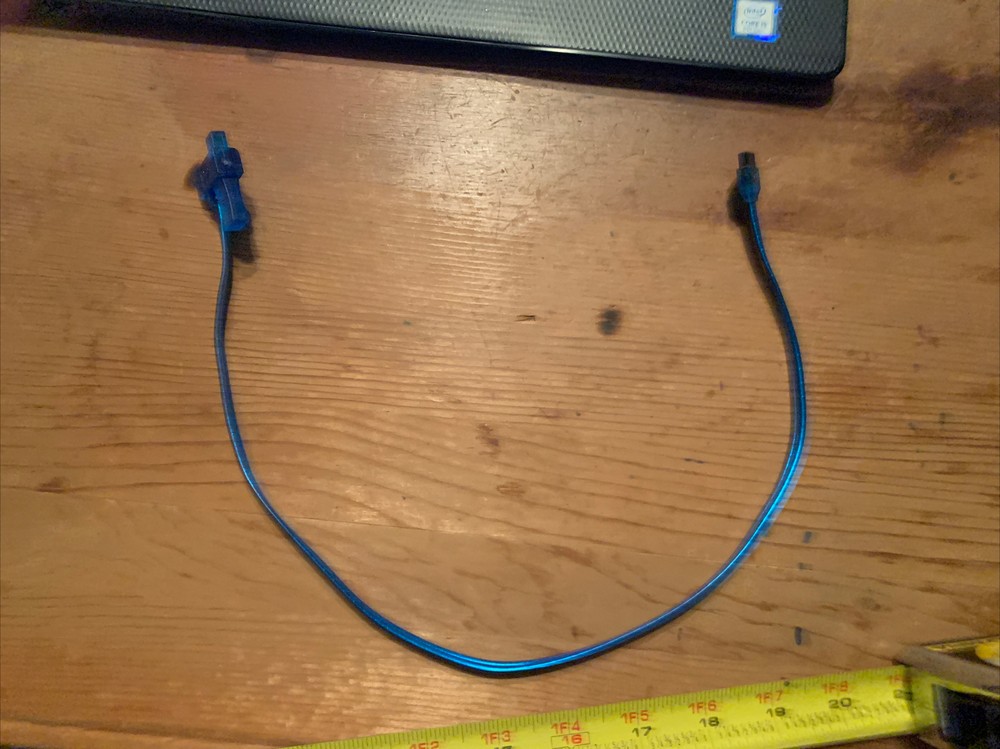1’8” Blue Sata Cable from Circuitassembly.com New Never Used