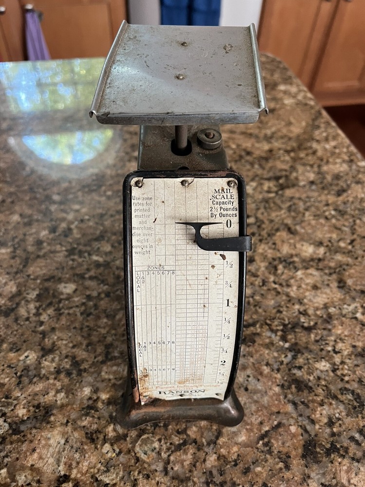 VTG Hanson Postal Mail Postage Scale July 1, 1934 C8