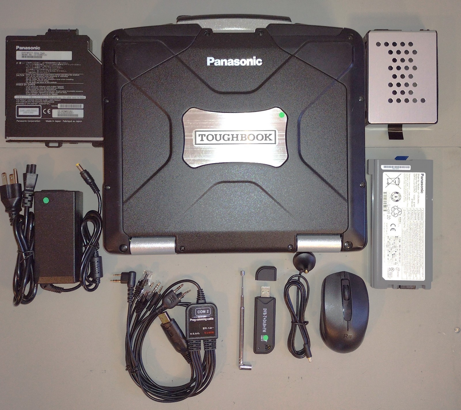 TOUGHBOOK CF-31 MK6: Radio Programmer Laptop w/ HAM Digital+Logging w/ SDR + GPS