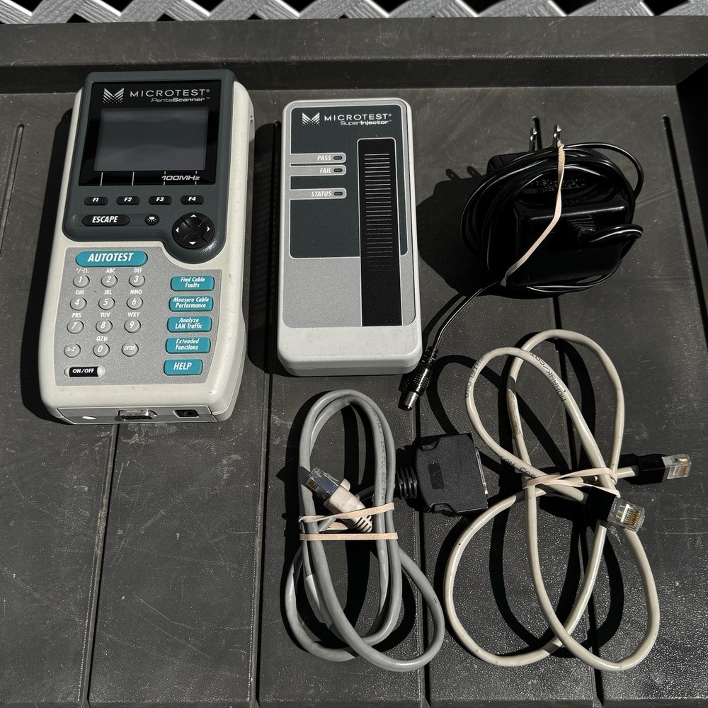 Microtest PentaScanner Lot Untested Parts Or Repair