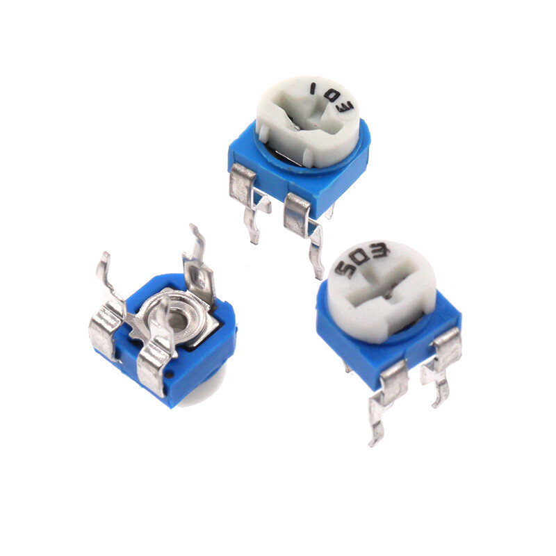 PCB Potentiometer Trimmer Variable Adjustable Resistor Trimpot 100R-1M 16 Values