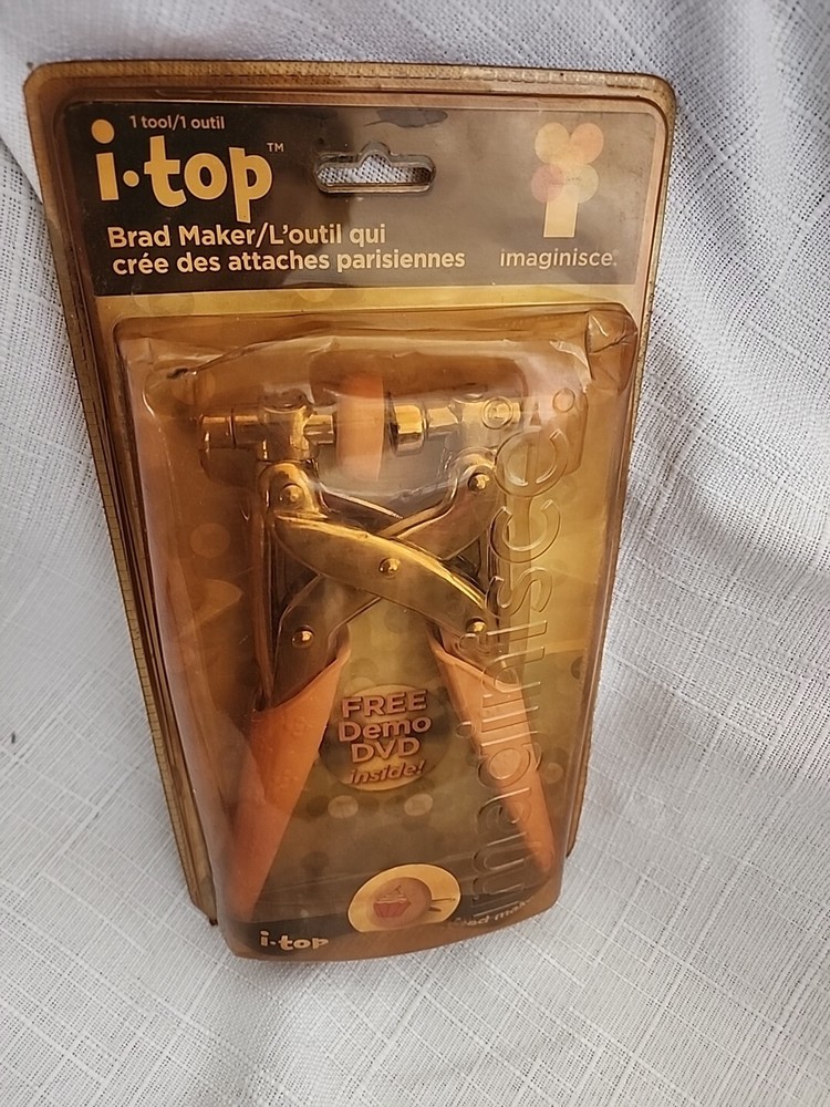 Imaginisce i-Top Brad Maker Custom Brad Topper New