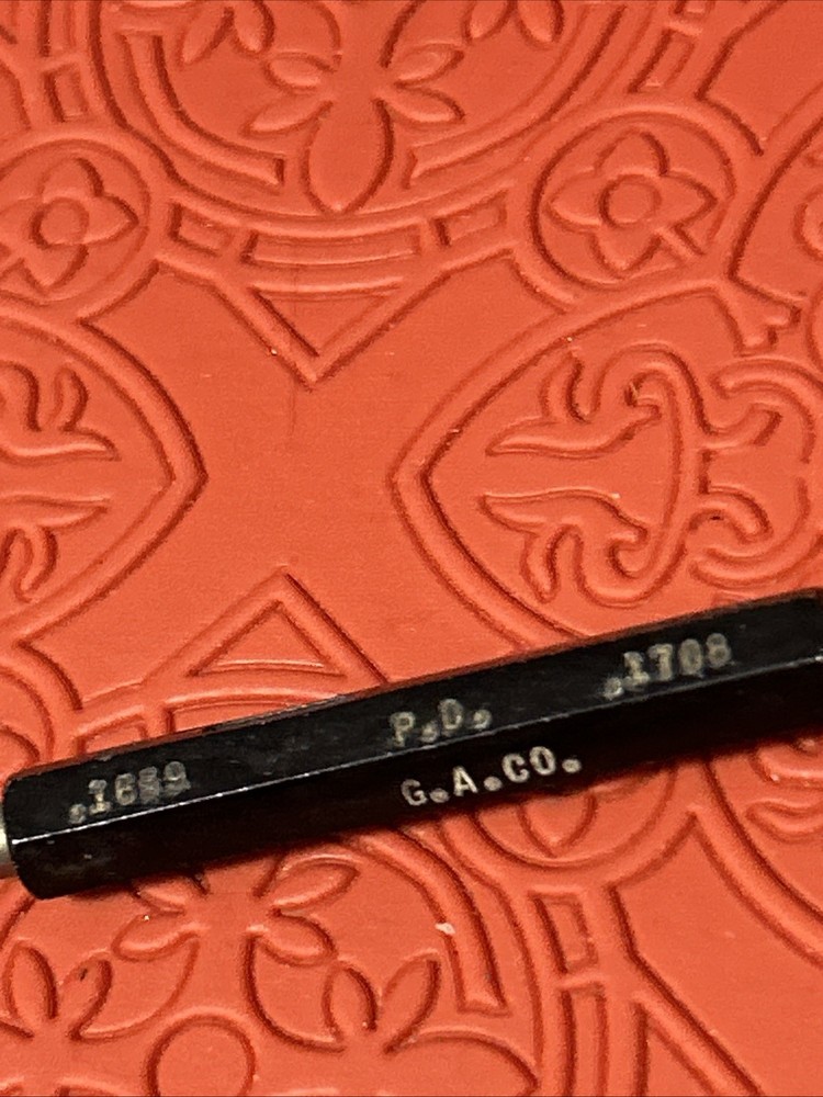 2 B.A. Thread Plug Gauge GACO .1659 & .1708 (G47)