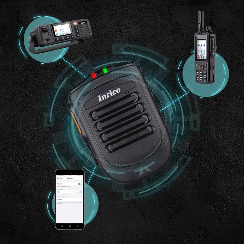 Inrico B02 Wireless Microhpone for Ios Android System Zello Moblie Phone W400