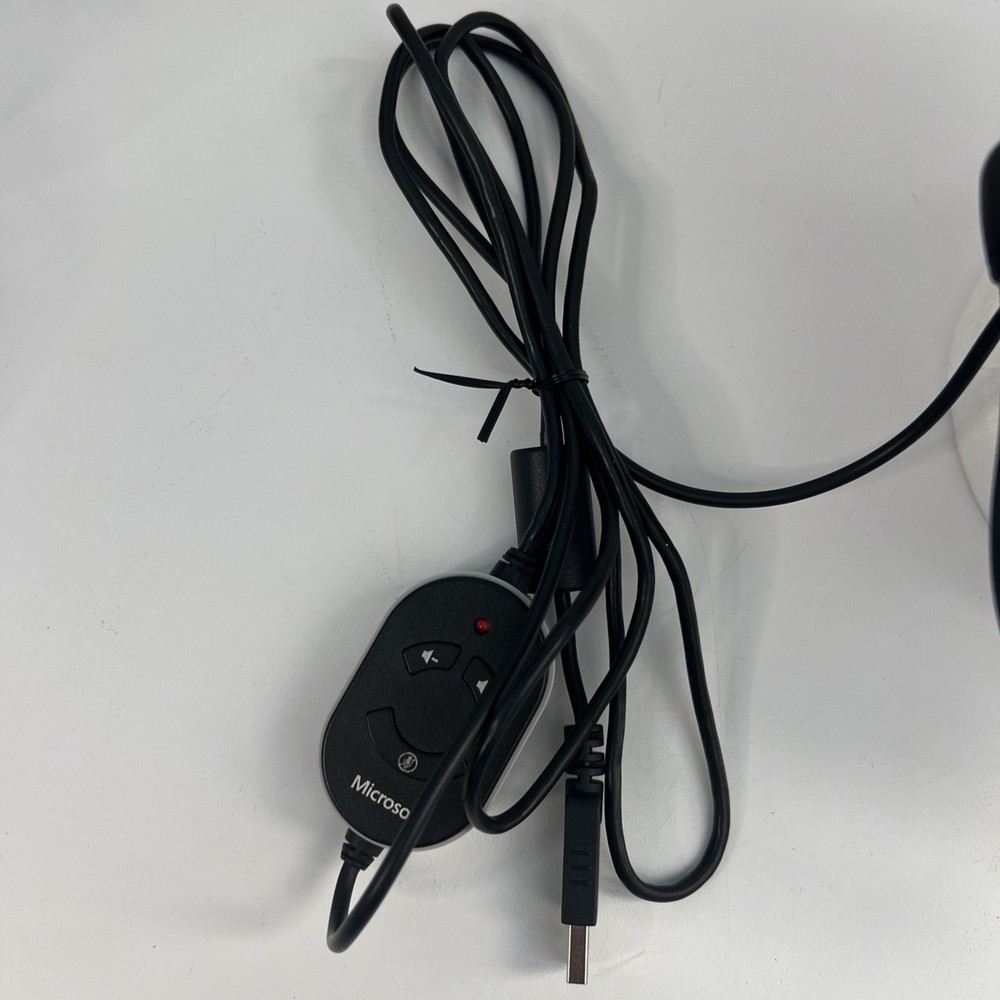 MICROSOFT LIFECHAT LX-3000 1084 HEADSET EUC Tested Working