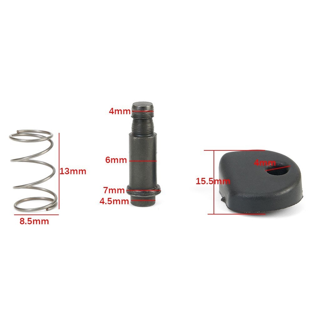 2 Set Grinder Lock Button Replacement Parts Black For 9523NB Power Tool