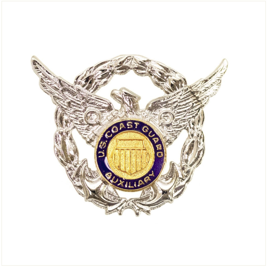 Vanguard COAST GUARD AUXILIARY CAP DEVICE - MINIATURE