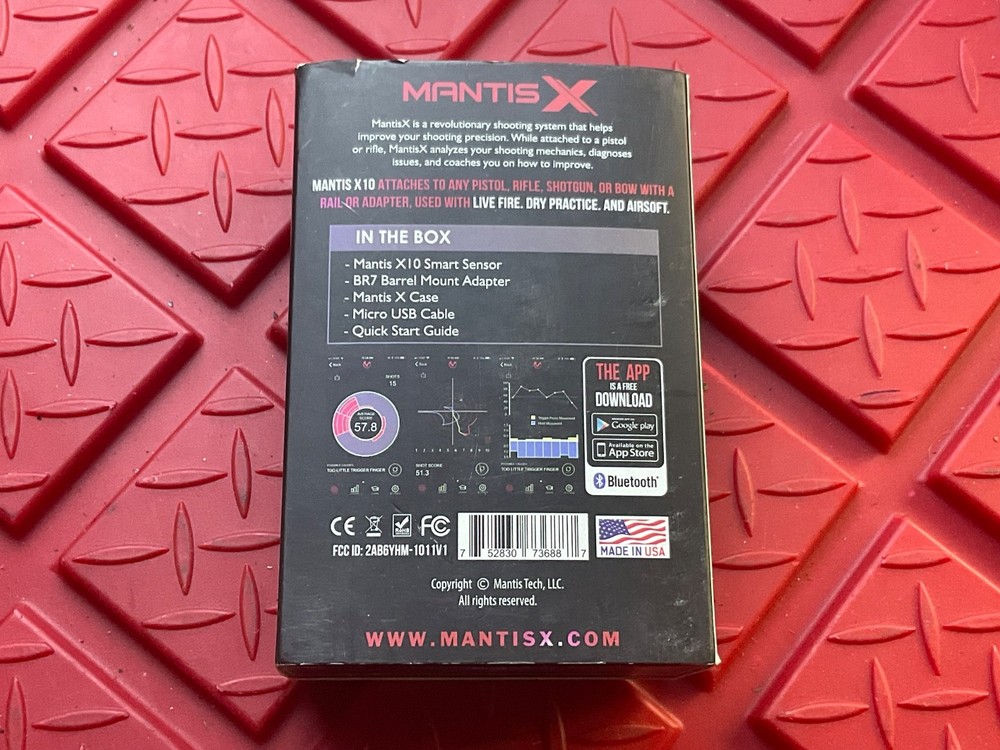 NEW Mantis X10 Elite Shooting Performance MT-1004 Training System Universal
