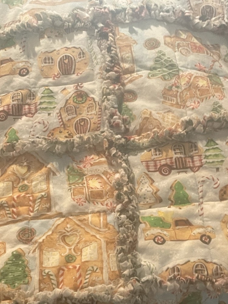 Gingerbread Rag Quilt