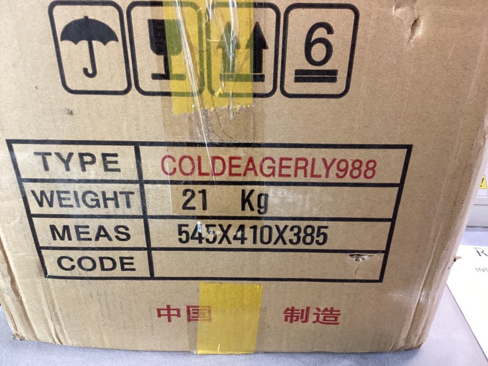 RBaysale Webbing Cutting Machine LCD Display Cold Hot Cutter Damaged Open Box