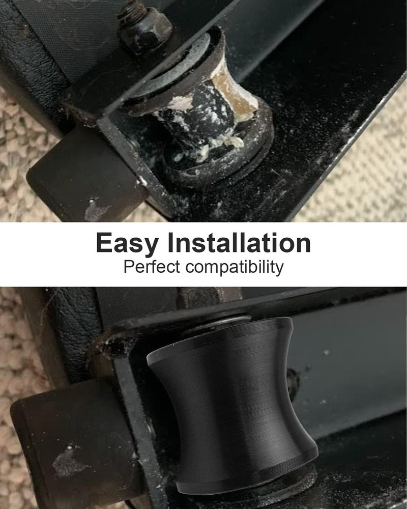 4 PCS Gym Replacement Wheel Rollers Fits Total Trainer Pilates Pro Models