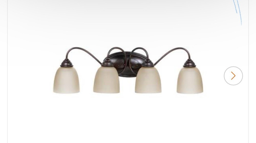 Lemont 4-Light Burnt Sienna Bath Light