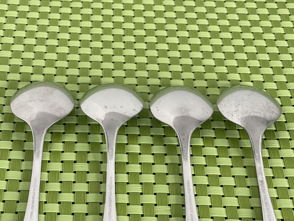 Reed & Barton SARAJEVO Stainless 4 Teaspoons Select Flatware B82WU