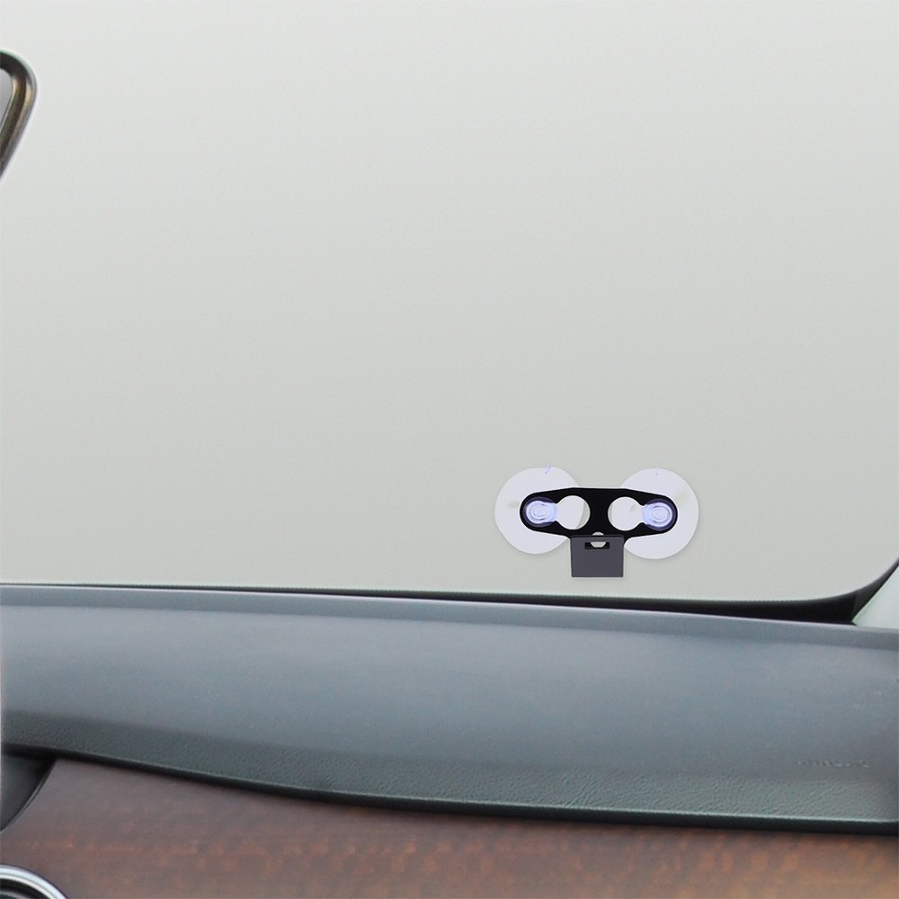2 Pcs Car Suction Cup Mount Kit Windshield Radar Accessory Dashboard Holder
