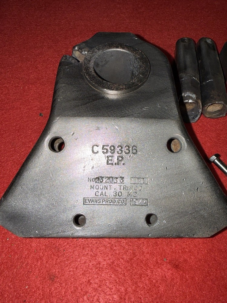 US Restoration Project Tripod M2 1919 WW2 EVANS PRO CO. 232963 1944 Browning
