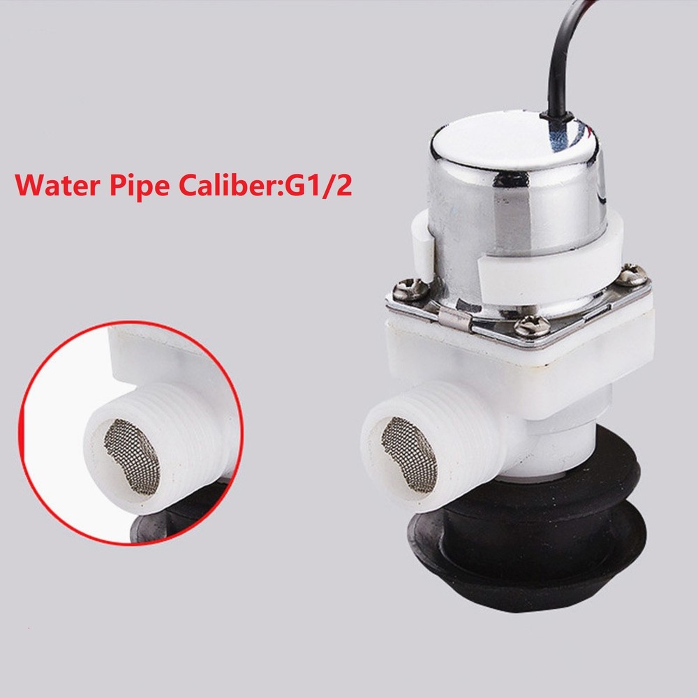Automatic Ceramic Integrated Standing Urinals Sensor Flusher Flush Valve Kit b