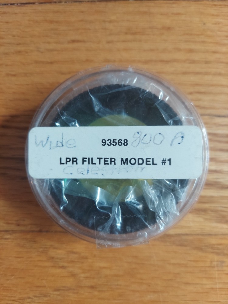 Celestron LPR Filter Model #1 93568, Great condition, Fast Shipping!
